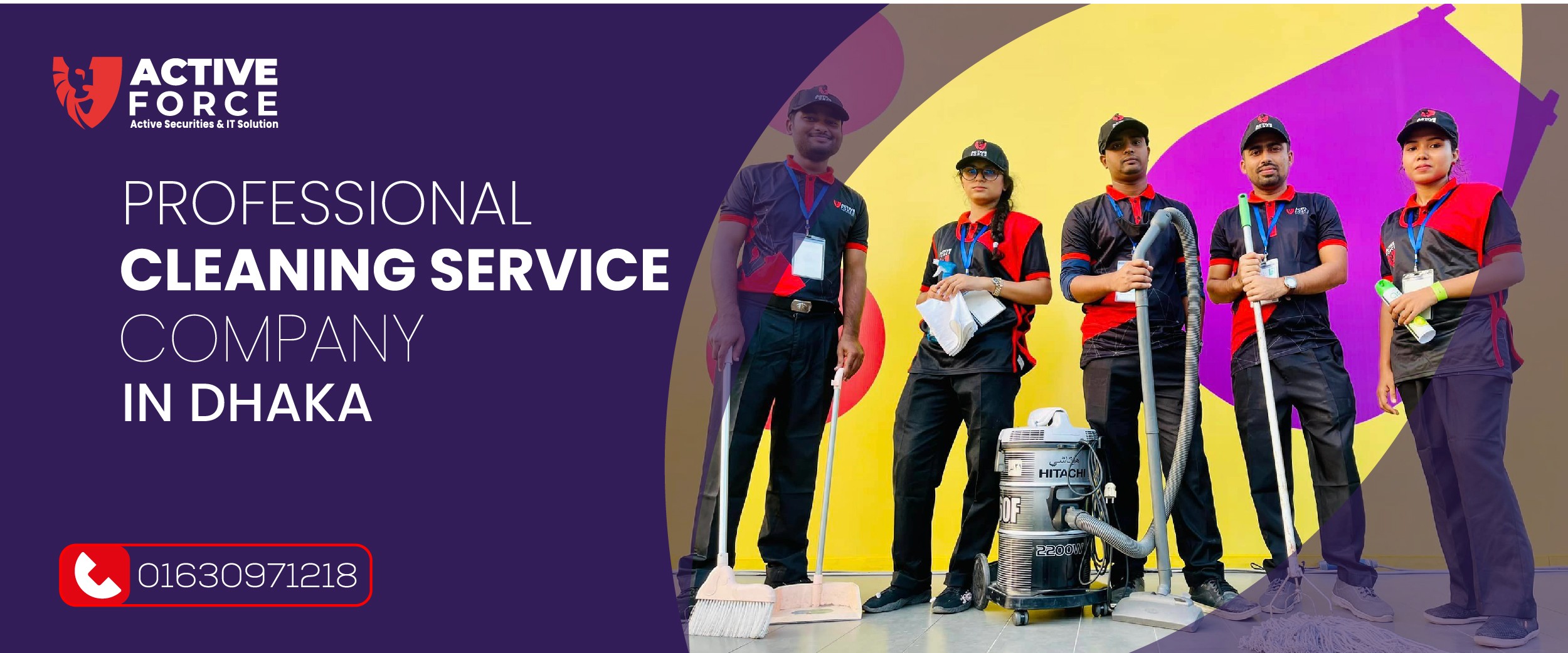 Professional Cleaning Services in Dhaka | Active Force